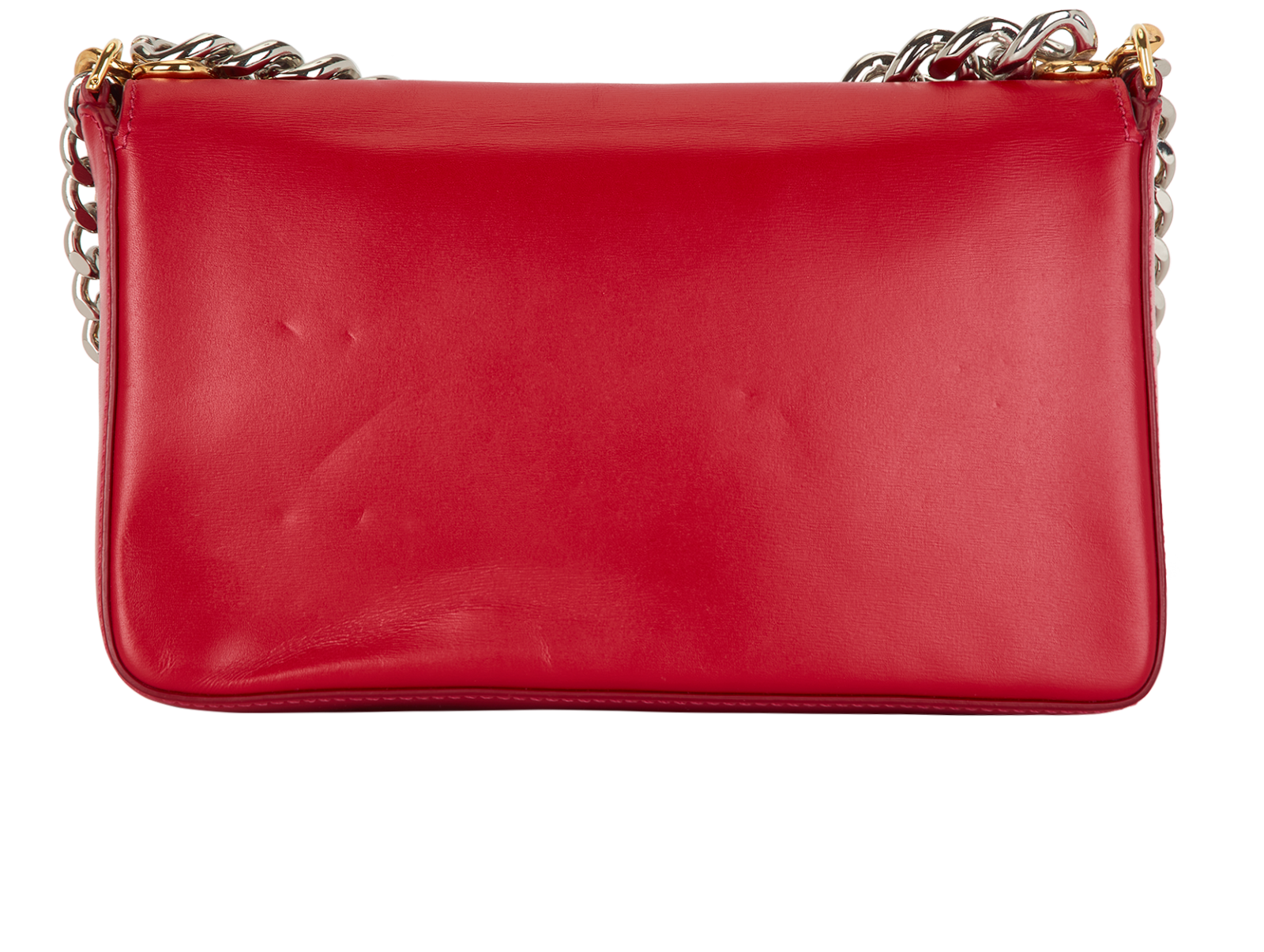 Triple Chain, &pound;850, Handbags, Pink, Leather, Back view